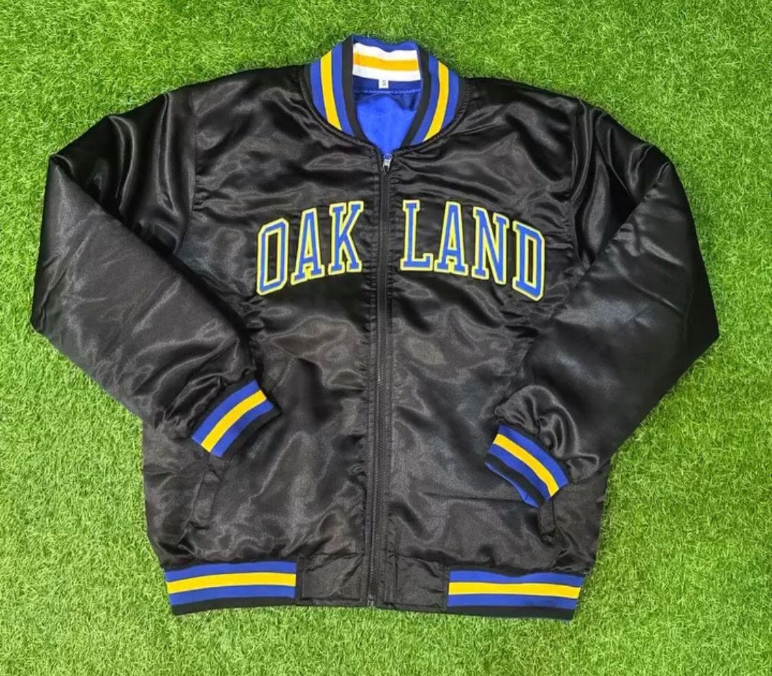 Custom Satin Bomber Jacket