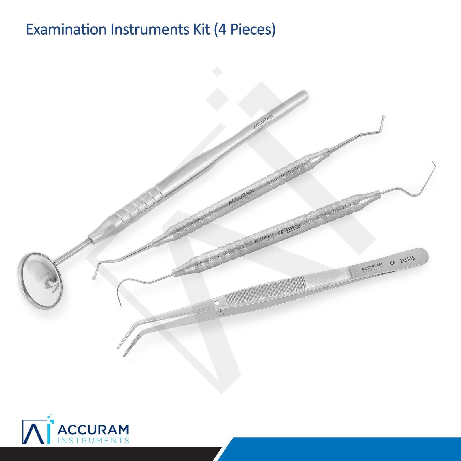 Examination Instruments Kit (4 Pieces)