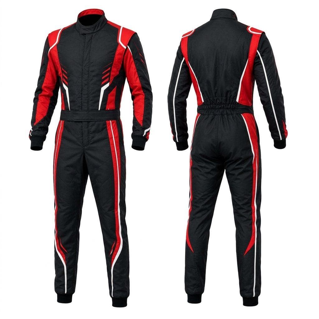 Custom One-Piece Auto Racing / Go-Kart Suit