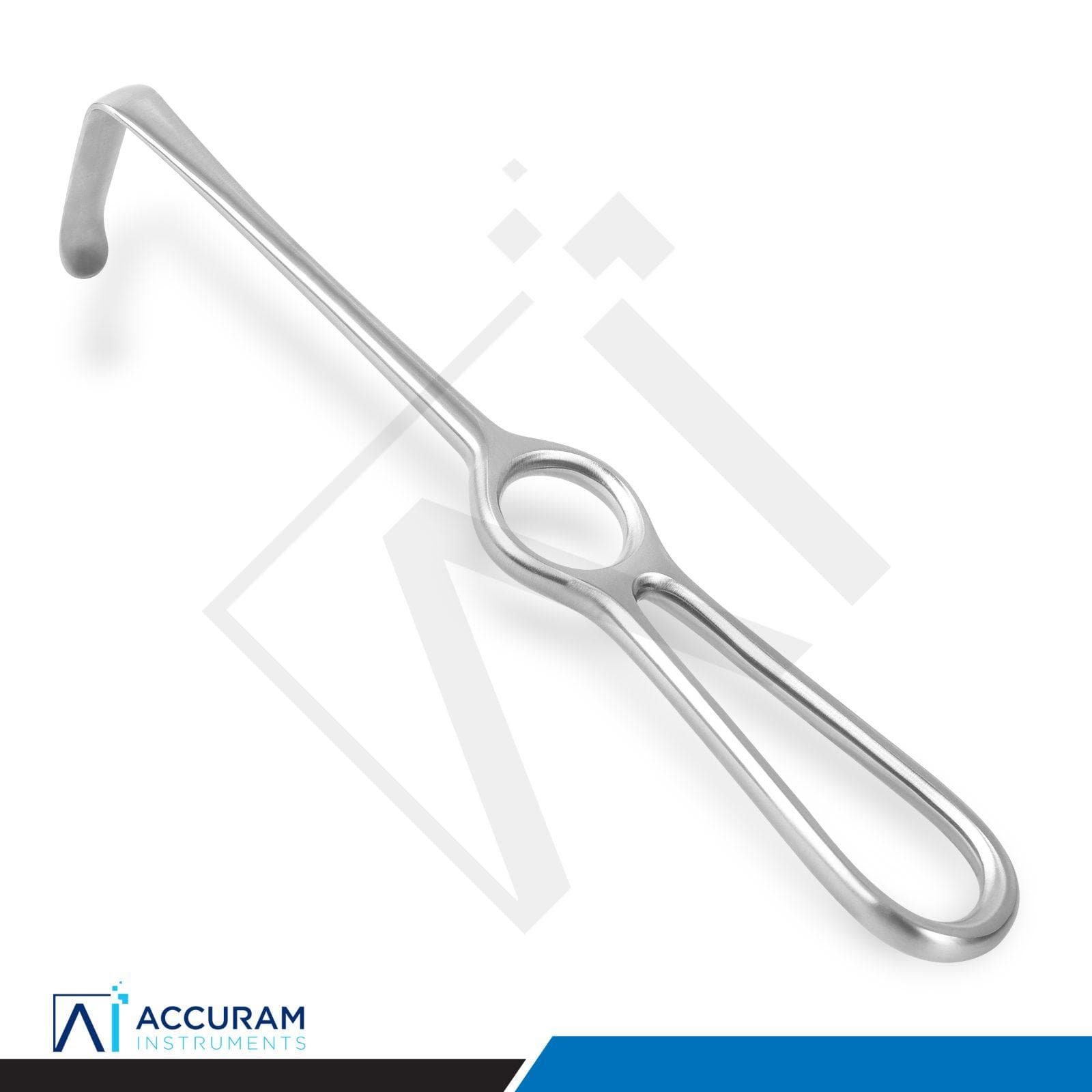 Langenbeck Cheek & Tissue Retractor, 40 × 11 mm, 21 cm