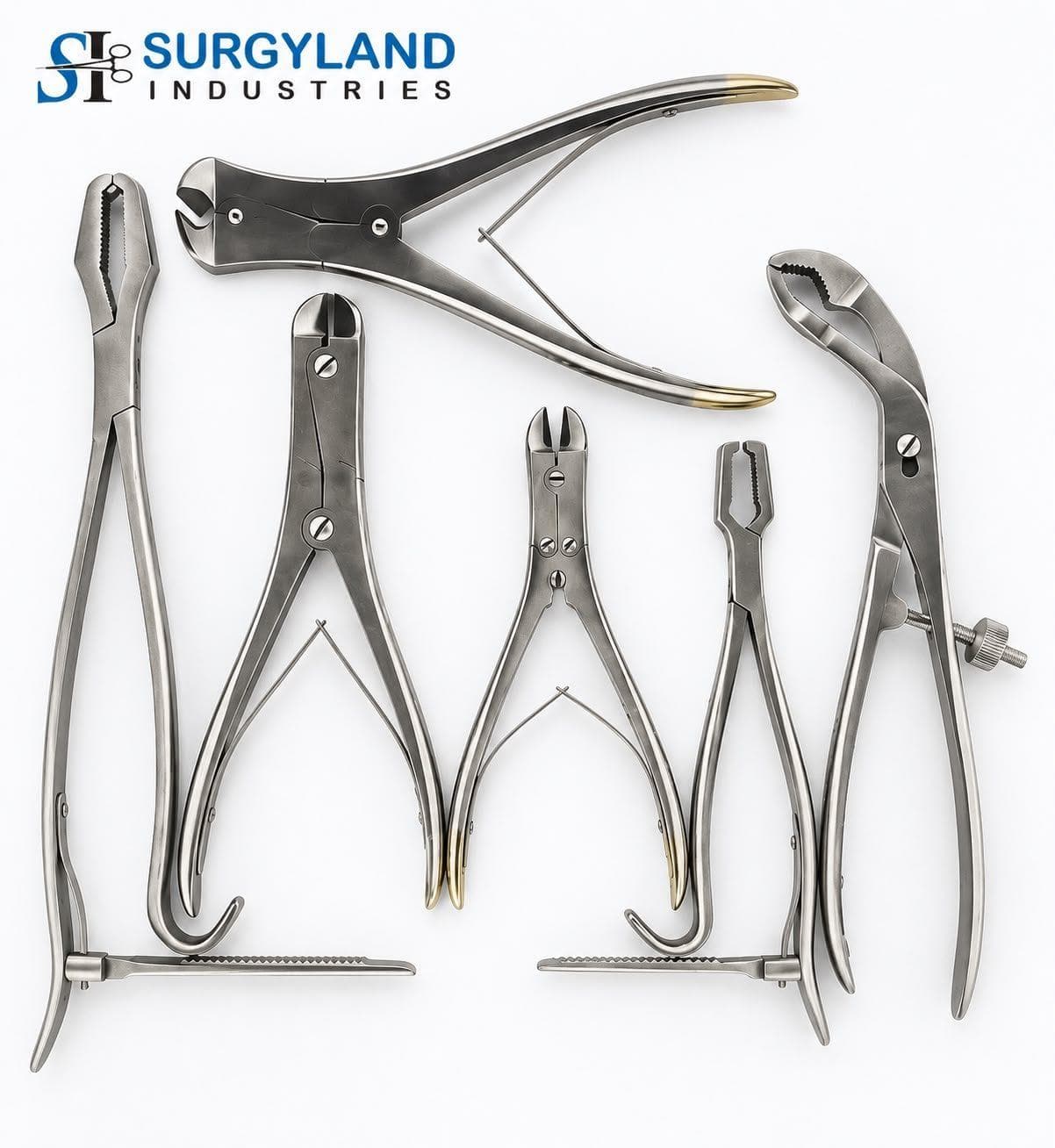 Basic Orthopedic Surgery Set of 6 Pcs Veterinary Orthopedic Surgical Instruments
