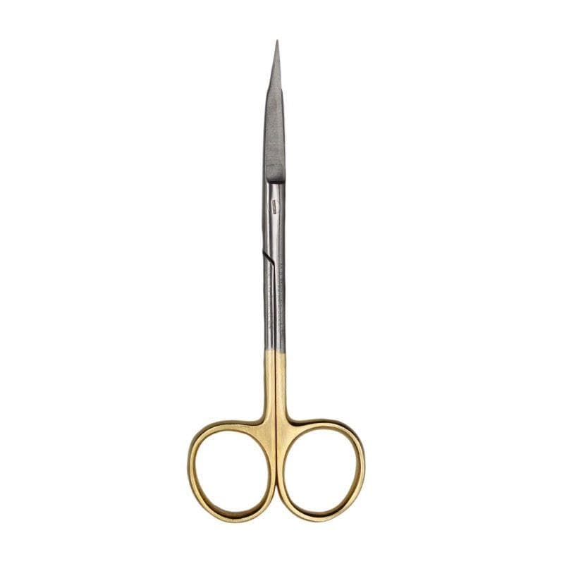 Goldmann-Fox Scissors, 13 cm — Tungsten Carbide, Ring Handles