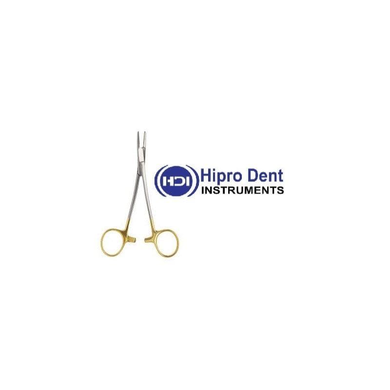 Olsen-Hegar Needle Holder with Scissors, 16.5 cm — Tungsten Carbide