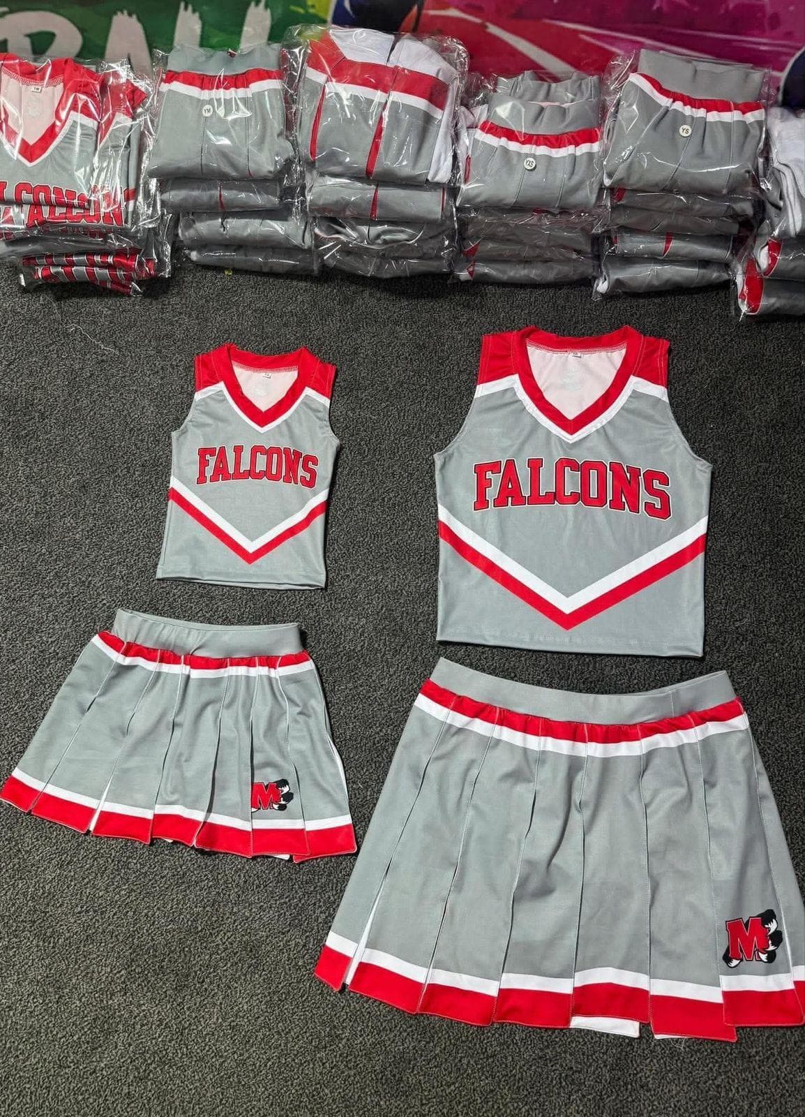 Custom Cheerleading Uniform Set